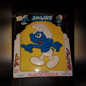 Vintage Smurf Puzzle